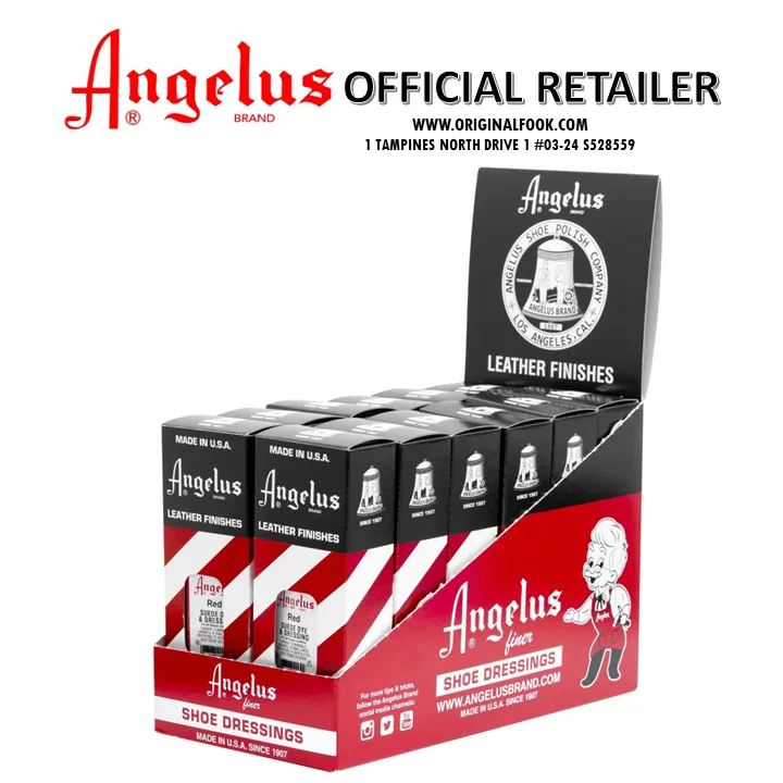 (25 Colors) Angelus Suede Dye 3oz