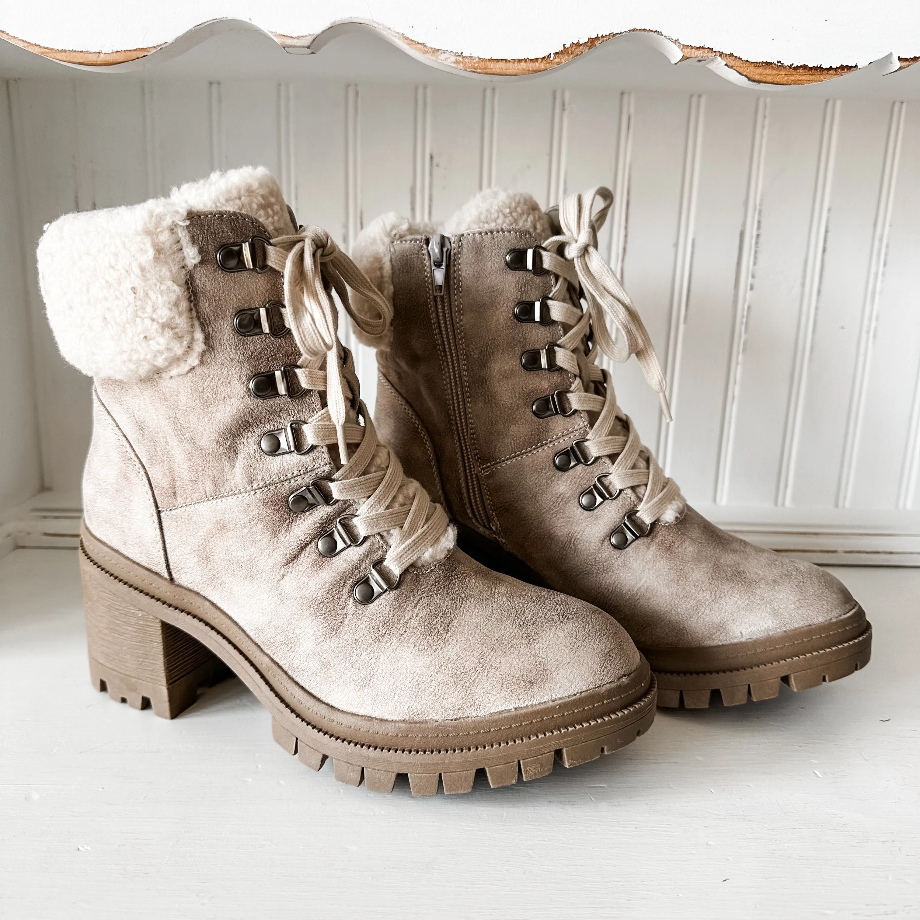 Alpine Boot - Cream