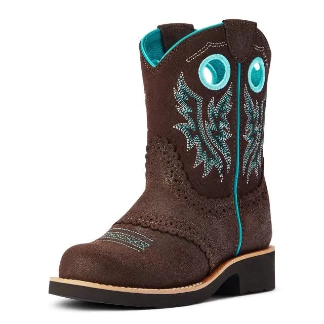 Ariat Boots Kids Fatbaby Cowgirl Royal Chocolate/Fudge (10042537)