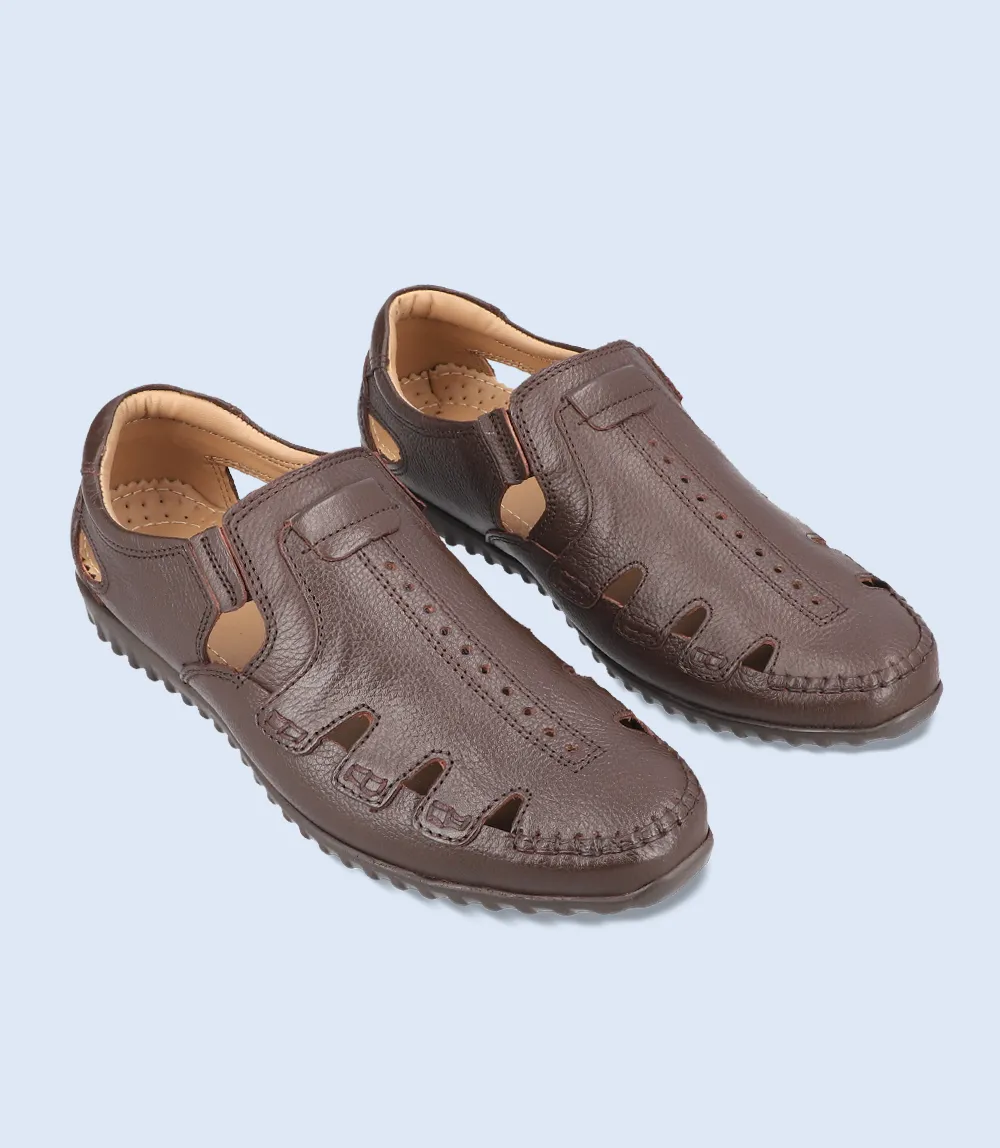 BM4641-BROWN-Men Sandal