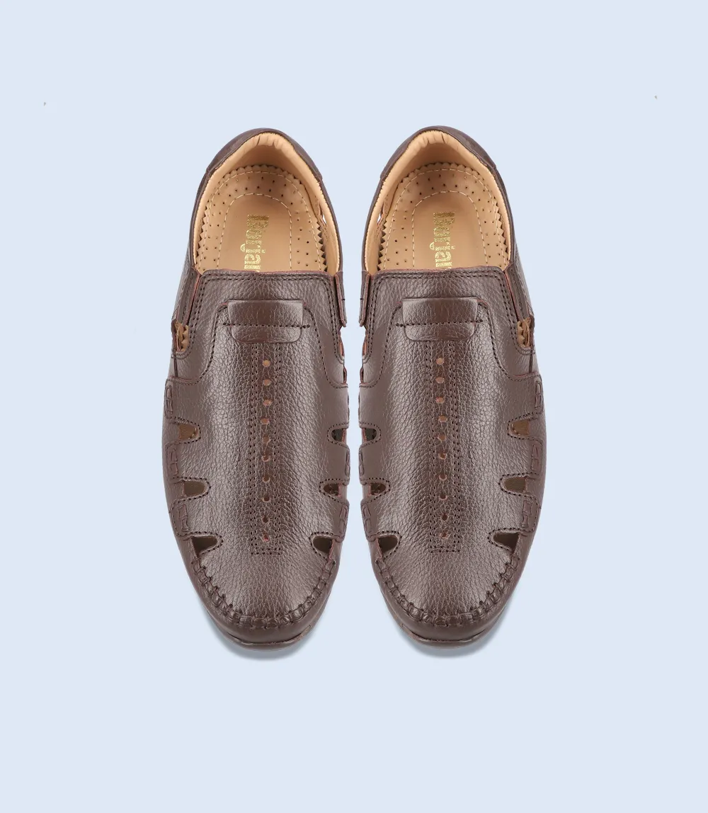 BM4641-BROWN-Men Sandal