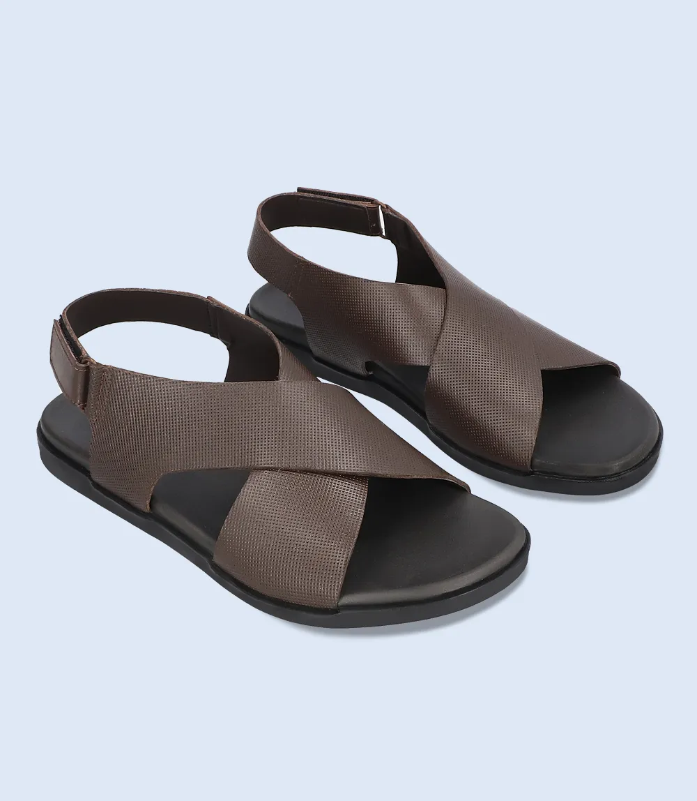 Mens Comfort Sandals, Choco Brown - Model BM4666