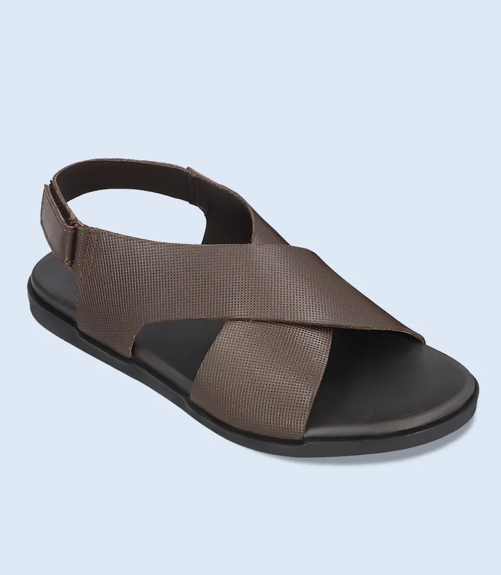 Mens Comfort Sandals, Choco Brown - Model BM4666