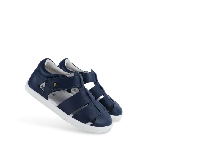 I Walk Tidal Navy Multi Sandals by Bobux - Kids Comfortable Footwear