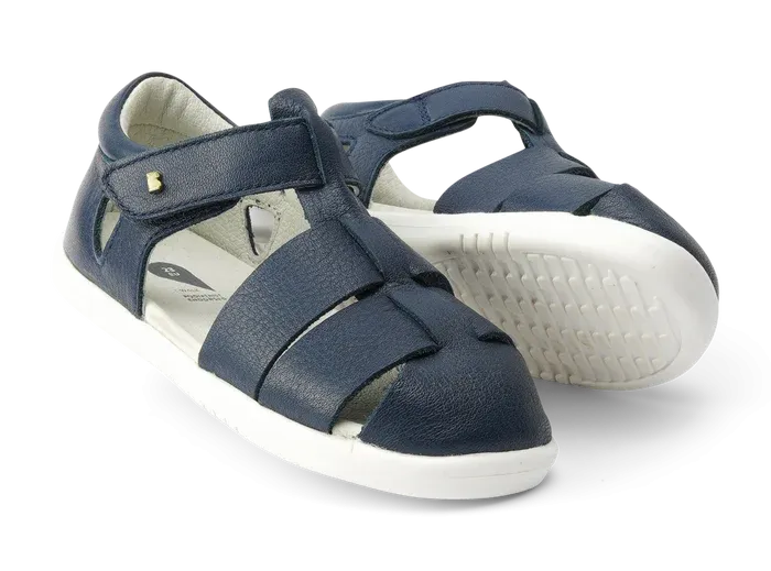 I Walk Tidal Navy Multi Sandals by Bobux - Kids Comfortable Footwear