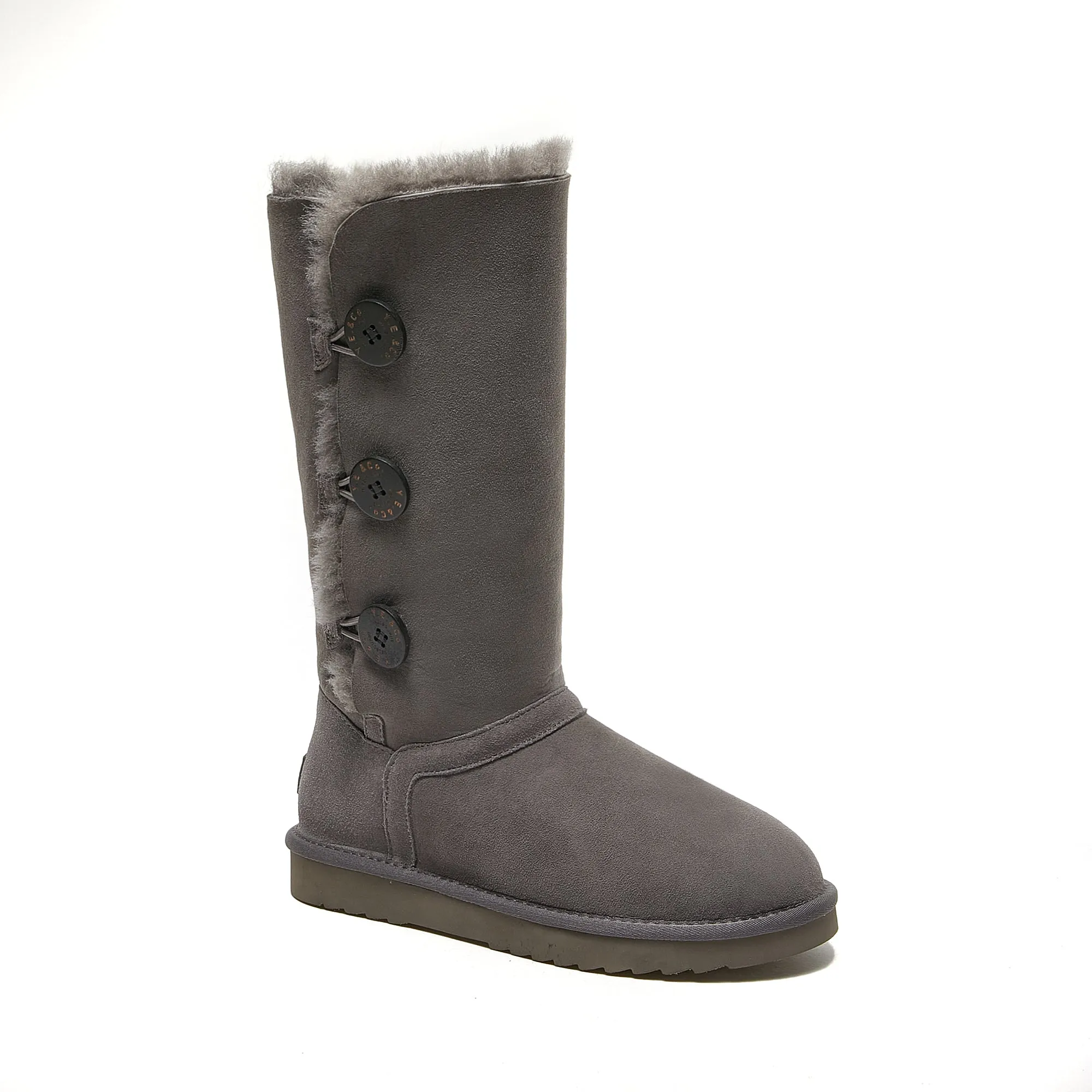 Burleigh - Classic 3 Button Tall Ugg Boot - Australian Merino Sheepskin