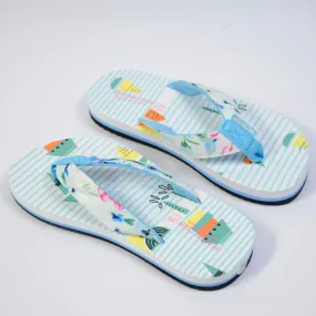 C1431A Water Mark Non Slip Sky Blue Flip Flop