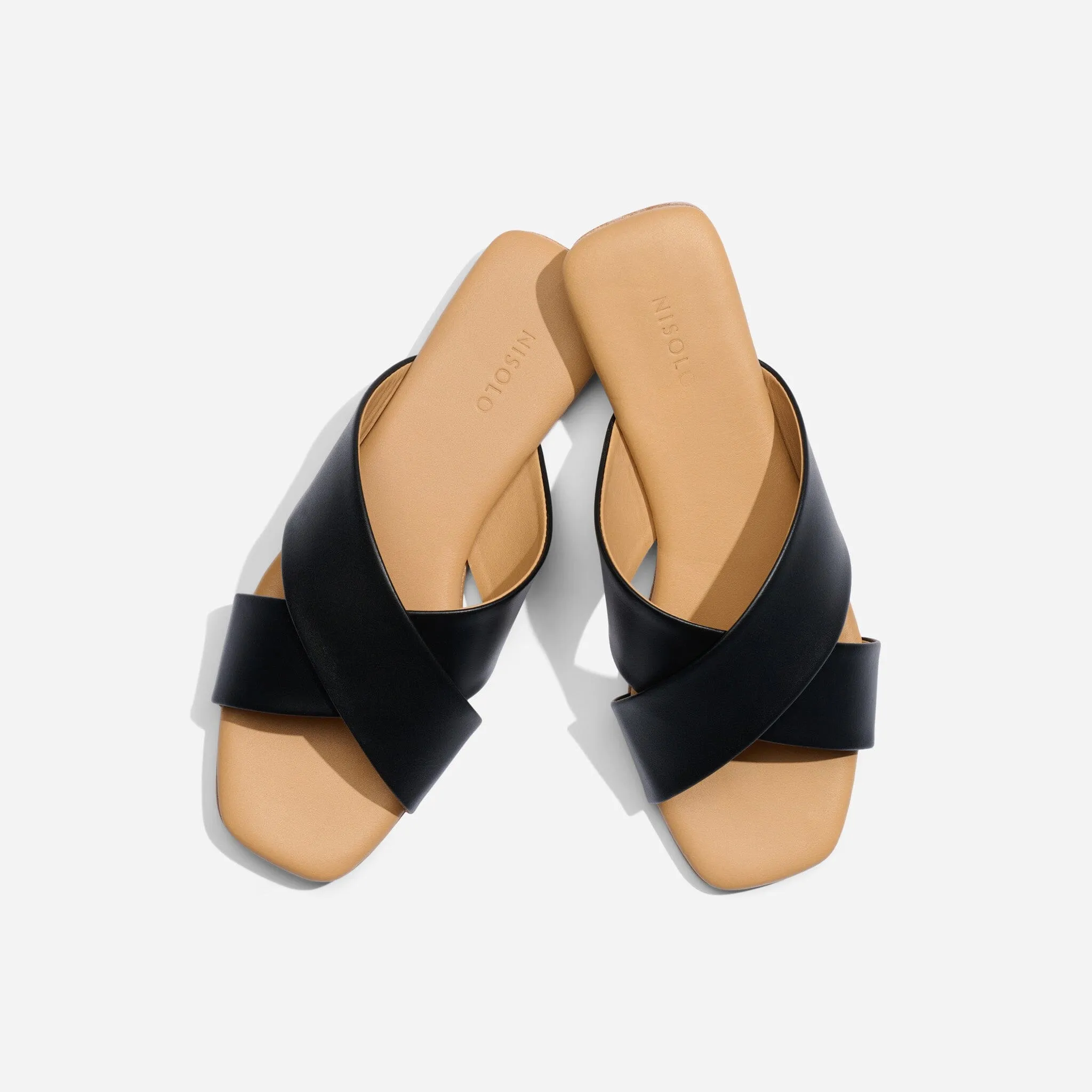 Catalina Slide Sandal Black