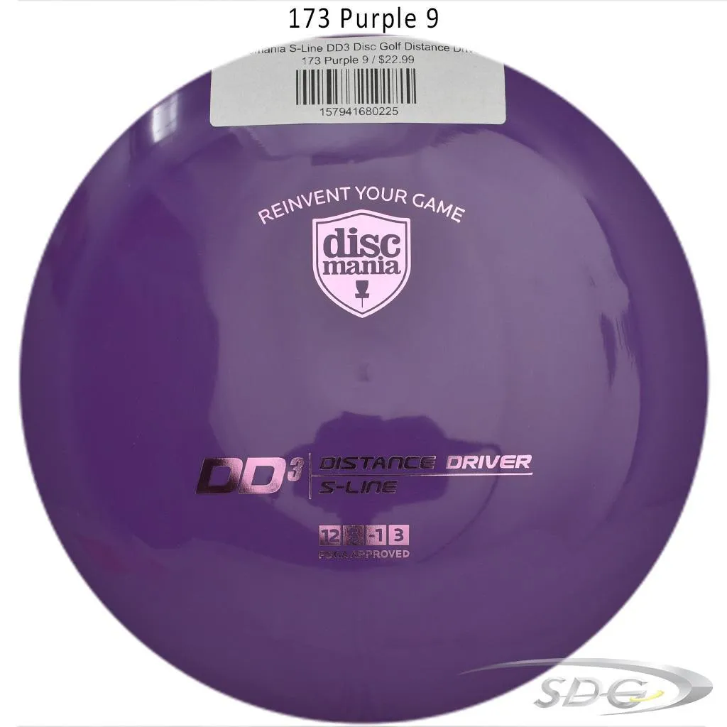 Discmania S-Line DD3 Disc Golf Distance Driver