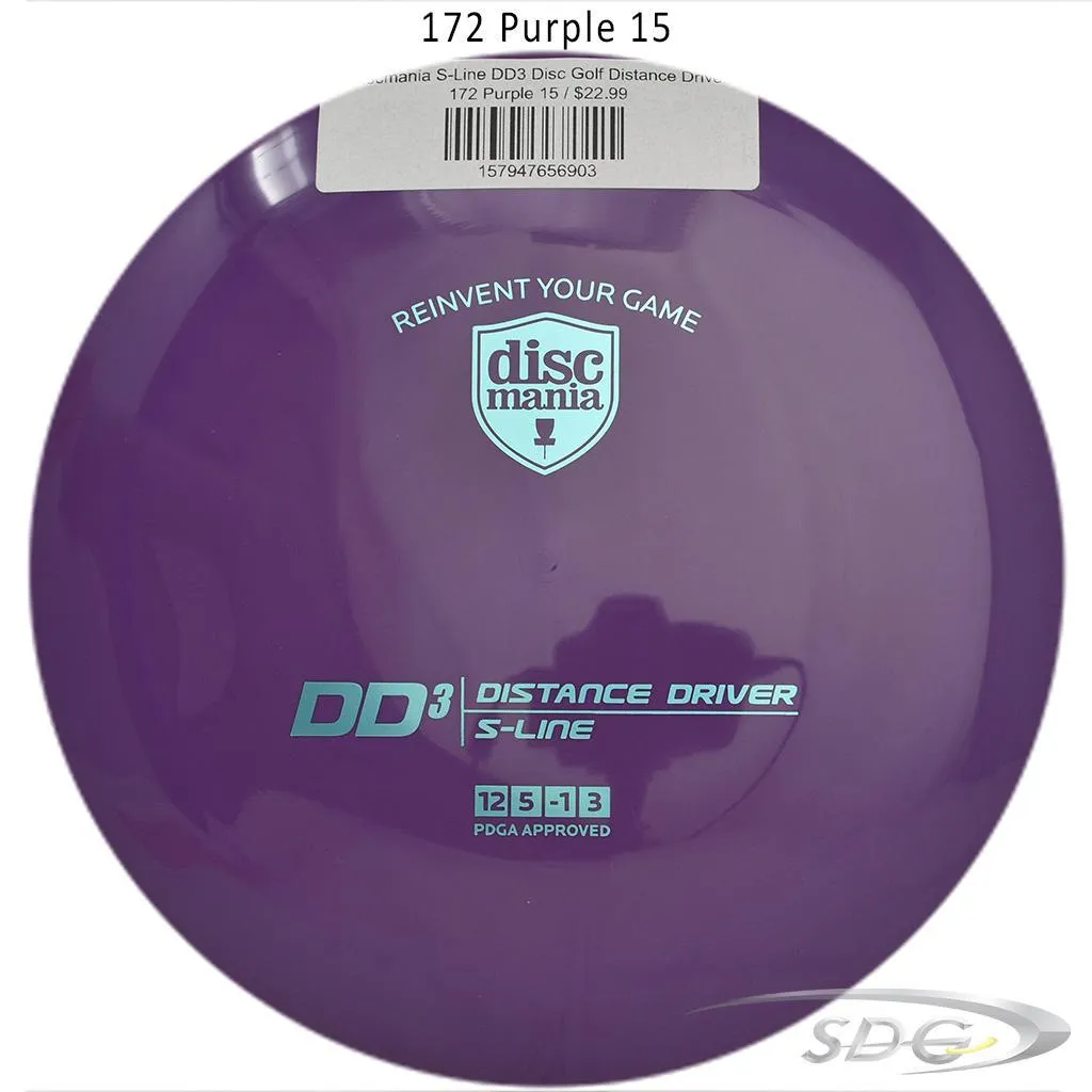 Discmania S-Line DD3 Disc Golf Distance Driver