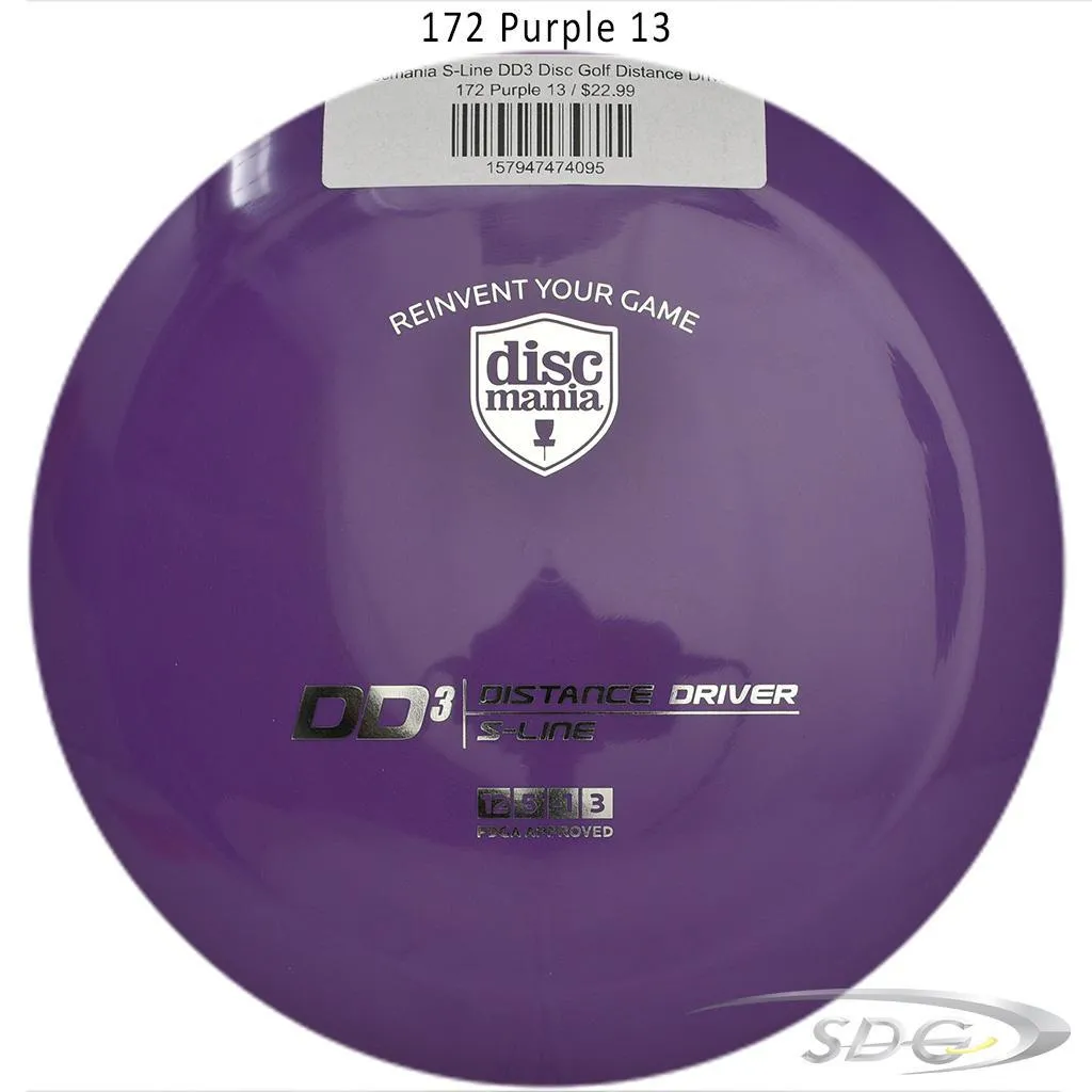 Discmania S-Line DD3 Disc Golf Distance Driver