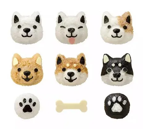 Dog Rice Mould Set