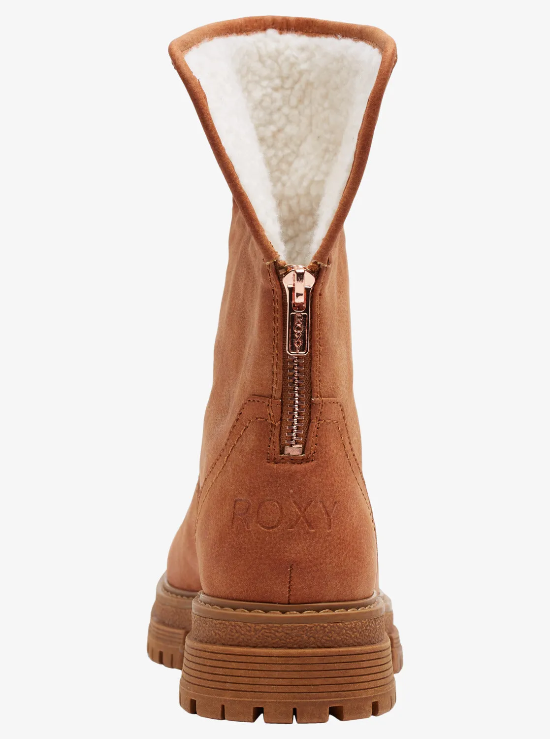 Fall Slip-On Boots - Tan