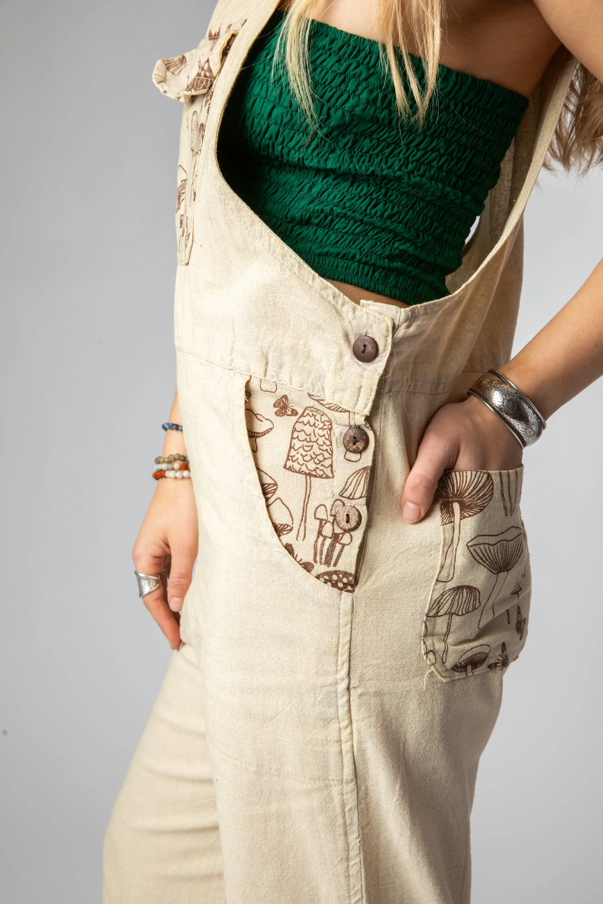 Optimal Festival Forager Mushroom Overalls