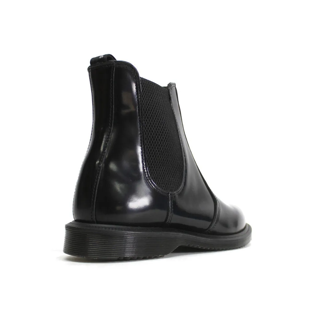 Flora Polished Smooth Leather Women's Chelsea Boots