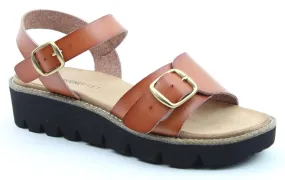 Heavenly Feet Trudy Womens Bucke Fastening Sandal