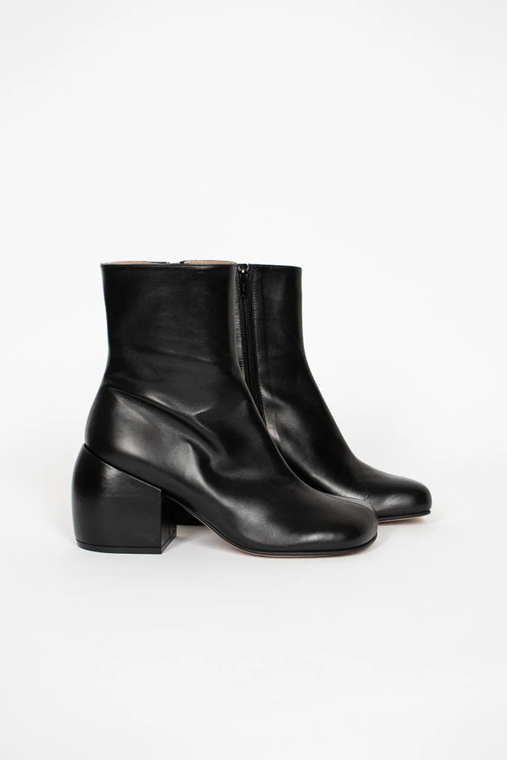 Black Heeled Half Boot - Optimized