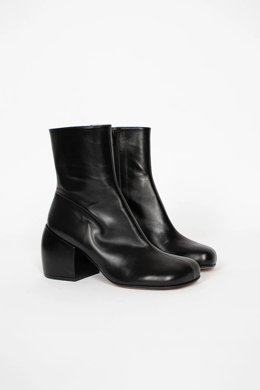 Black Heeled Half Boot - Optimized