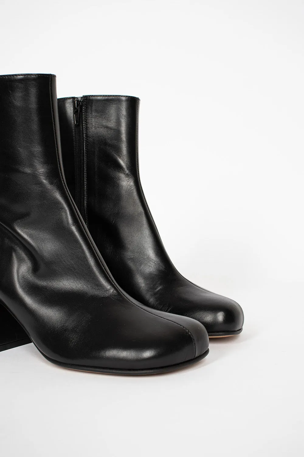 Black Heeled Half Boot - Optimized