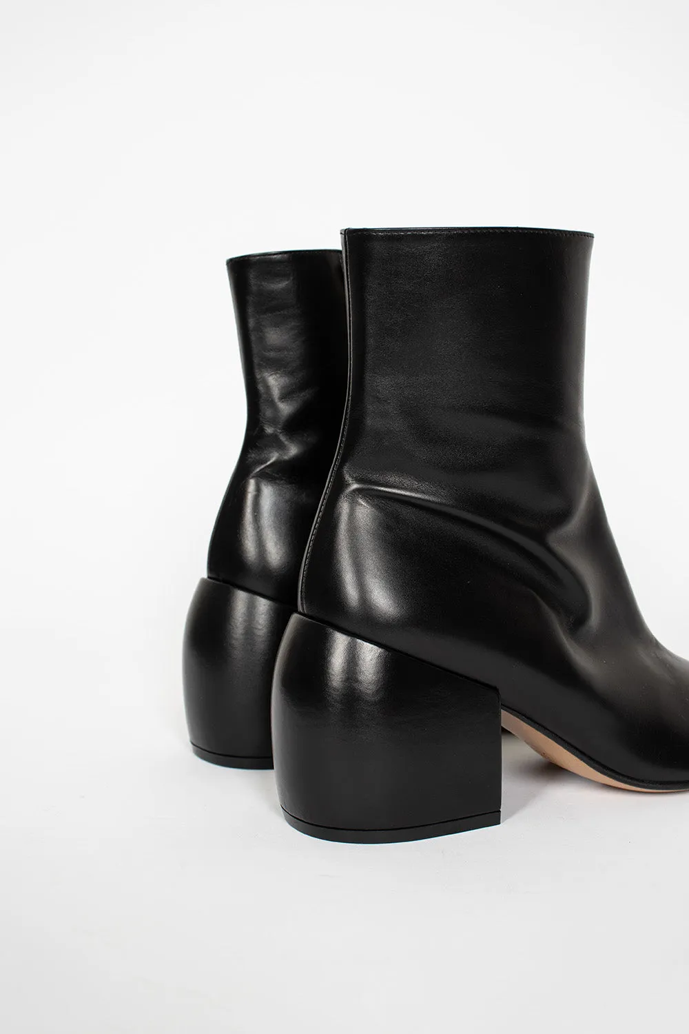 Black Heeled Half Boot - Optimized