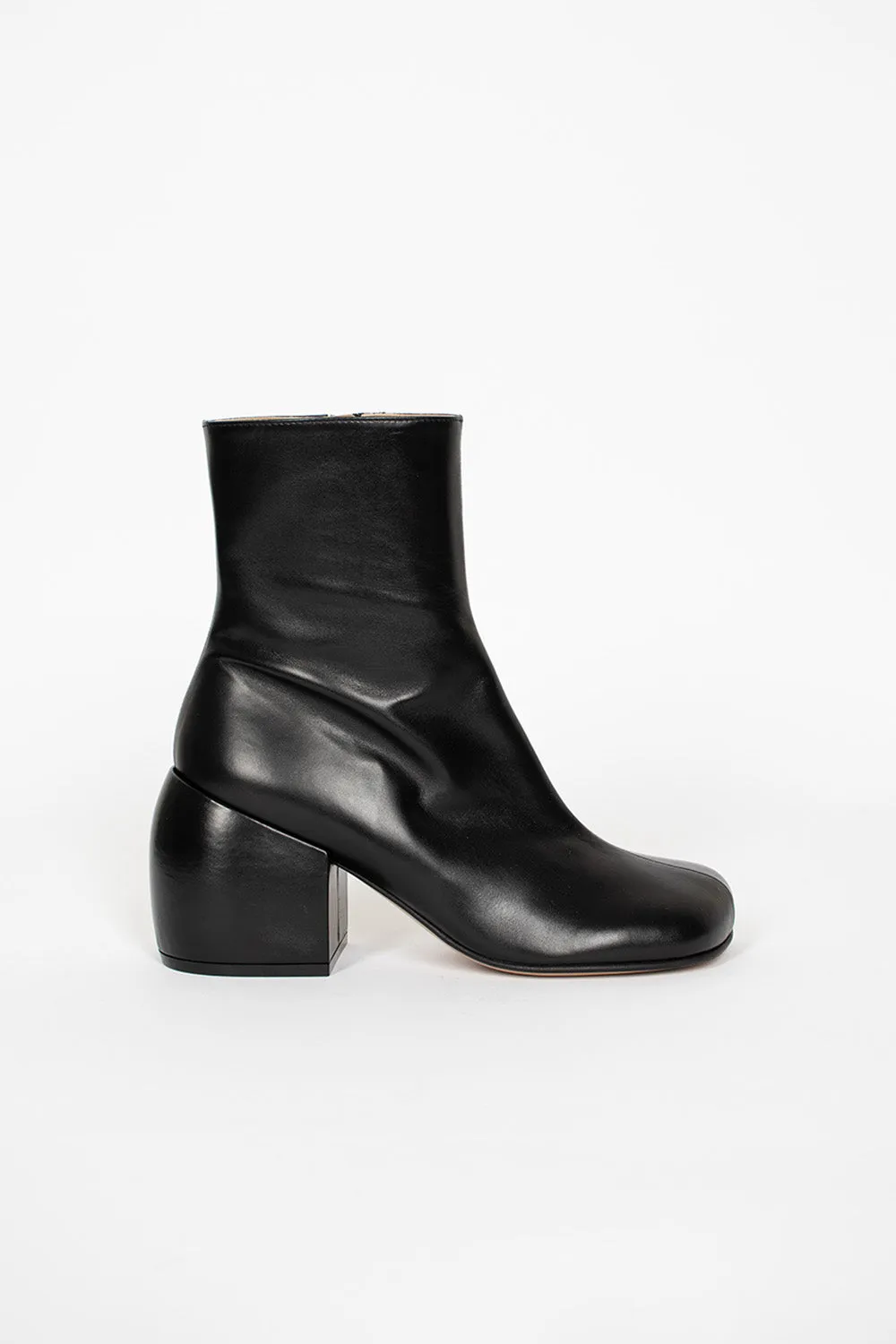 Black Heeled Half Boot - Optimized