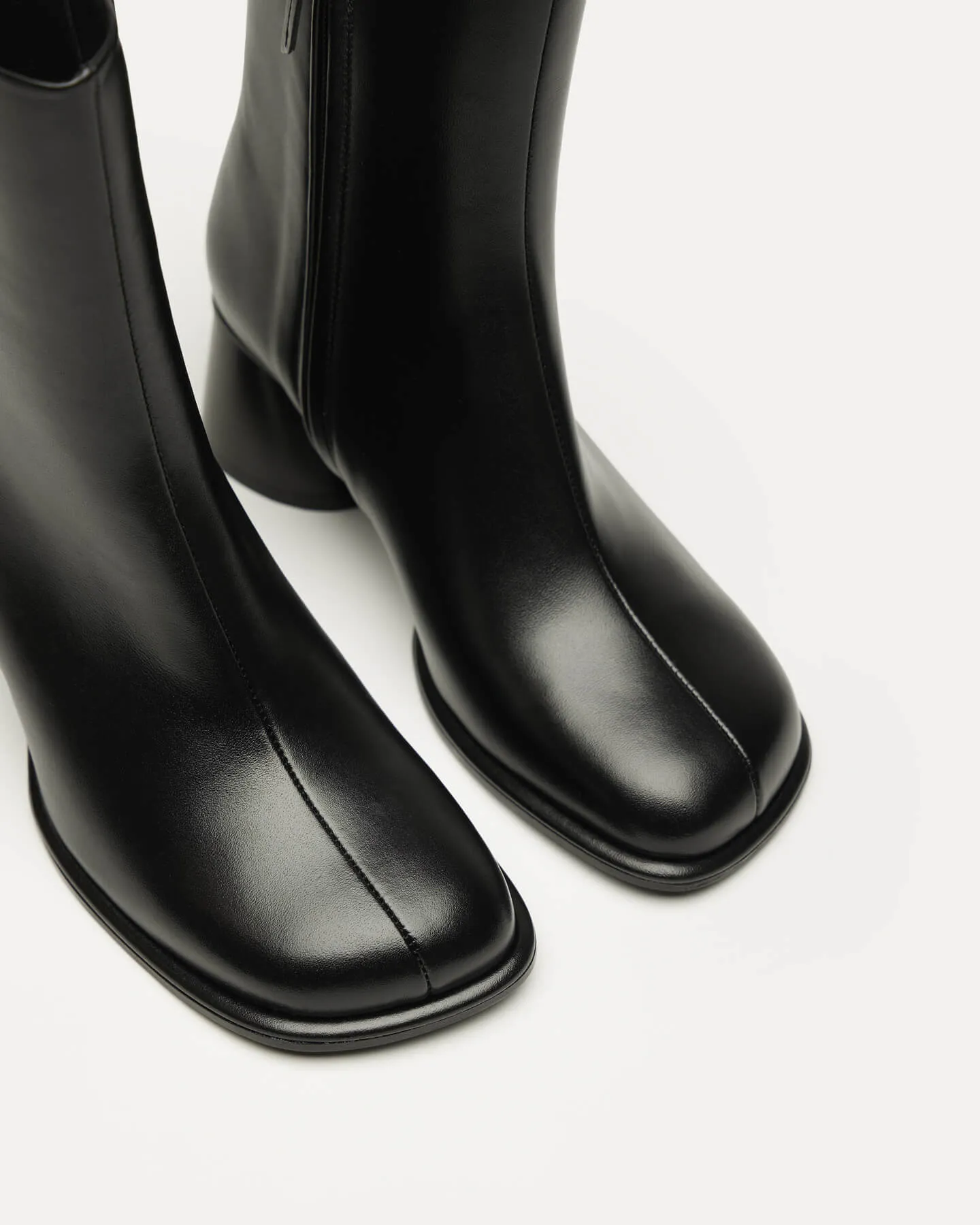 Holton Smooth Leather Heeled Boots