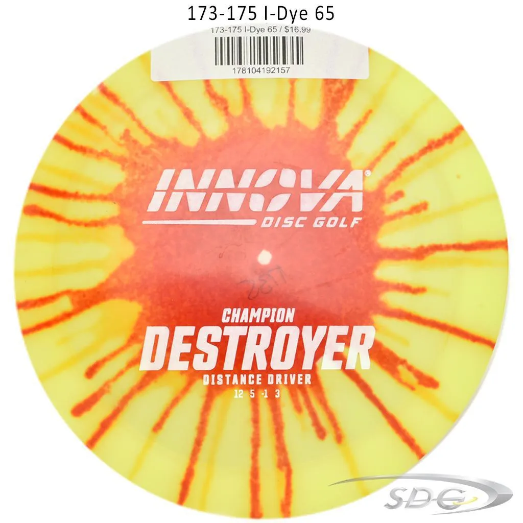 Innova Champion Destroyer I-Dye Disc Golf Distance Driver