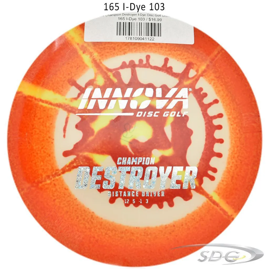 Innova Champion Destroyer I-Dye Disc Golf Distance Driver