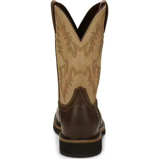 Justin Stampede Men's Superintendent Cowboy Boots