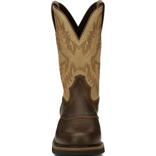 Justin Stampede Men's Superintendent Cowboy Boots