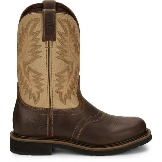 Justin Stampede Men's Superintendent Cowboy Boots