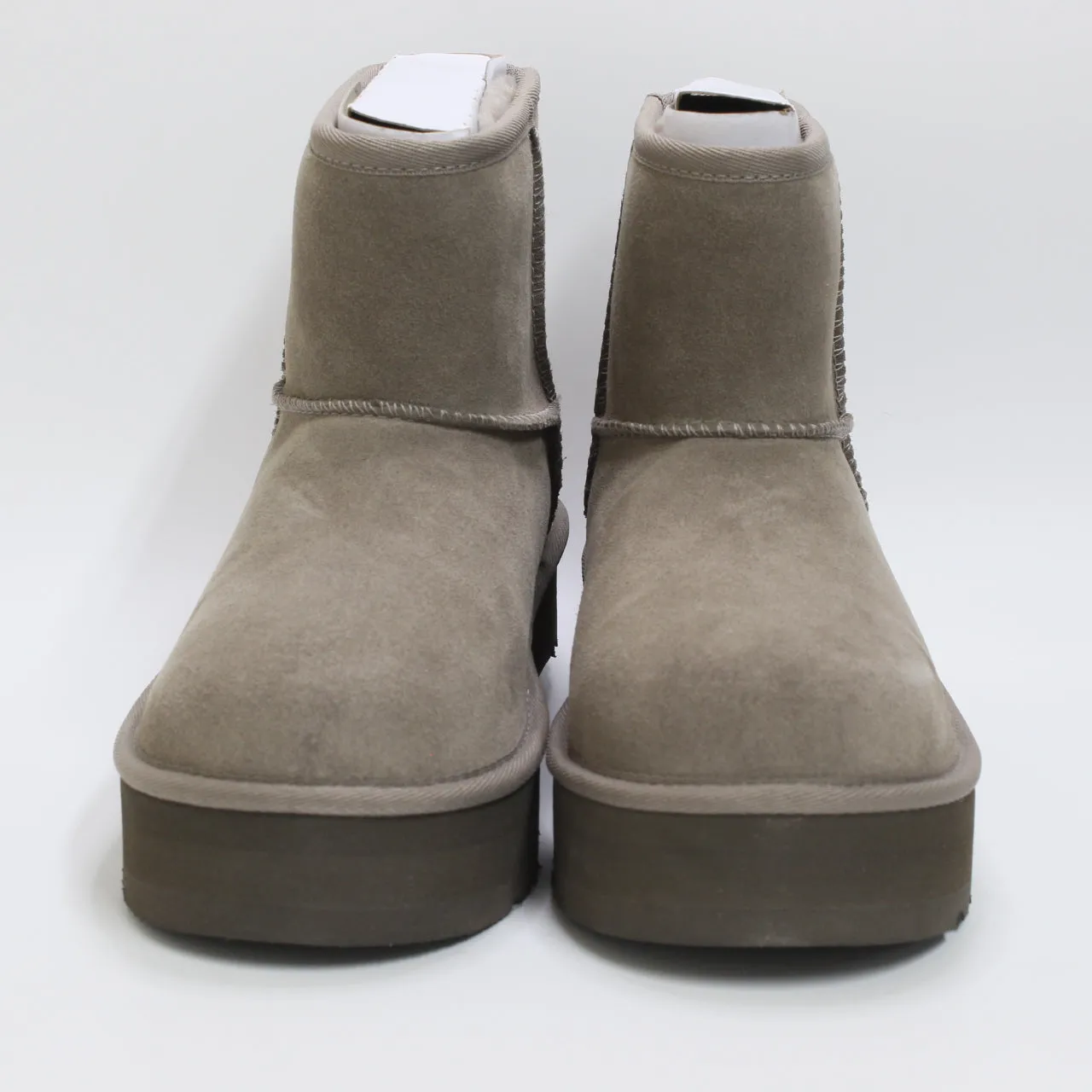 Kids UGG Classic Junior Mini Platform Boots Smoke Plume