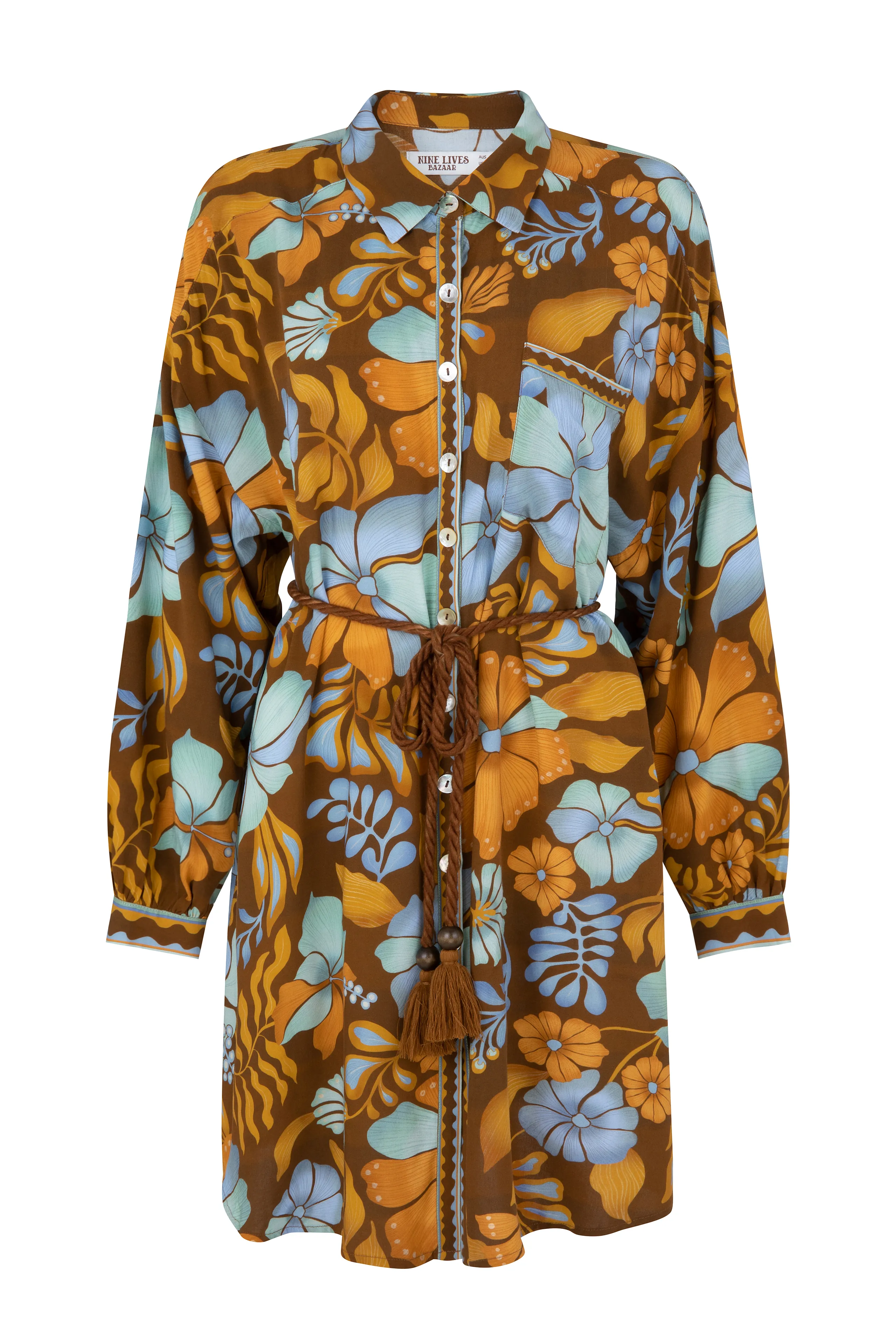 Liberty Oversized Shirt - Bamboo