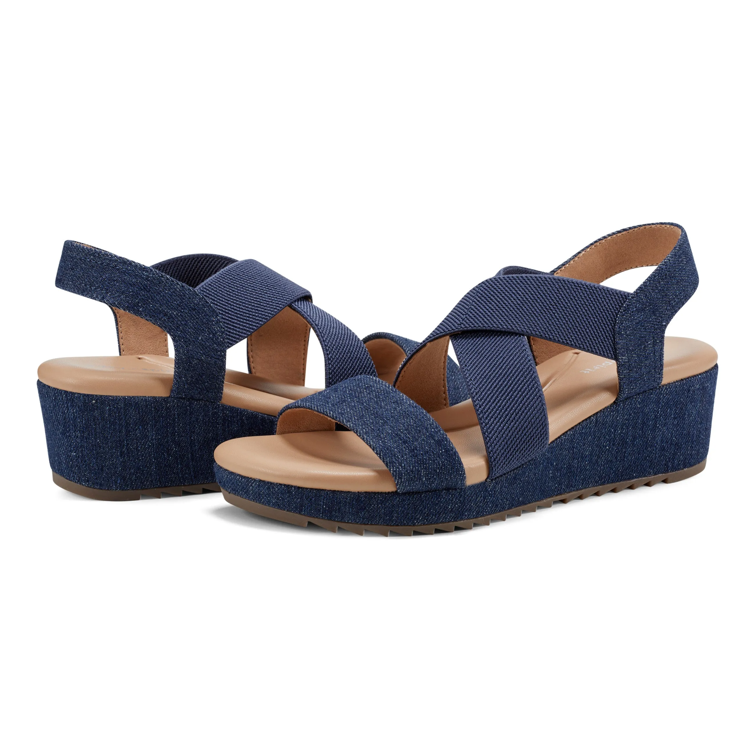 Lucille Platform Wedge Sandals