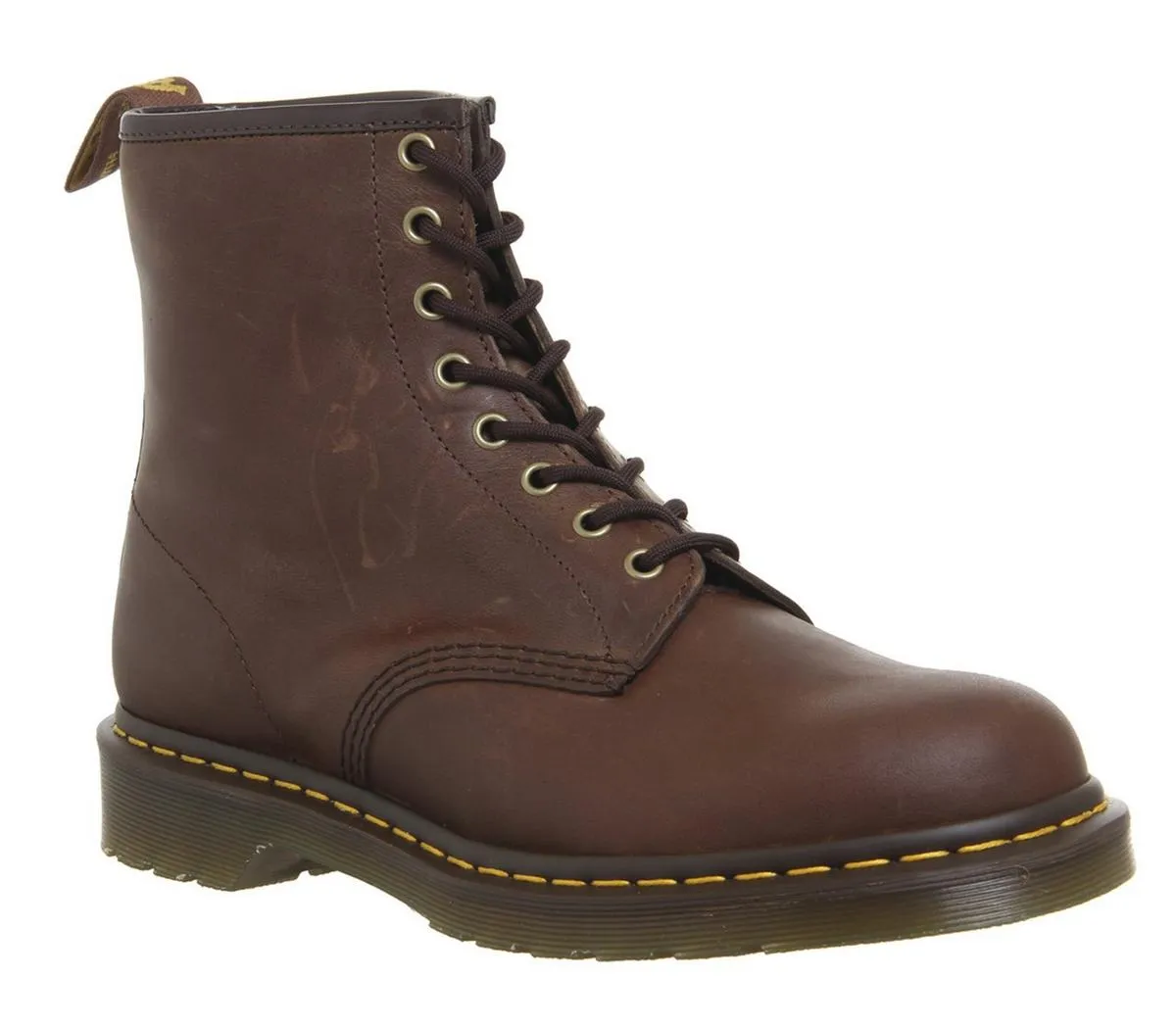 Mens Dr.Martens Dm 8 Eye Lace Boot Gaucho Crazyhorse