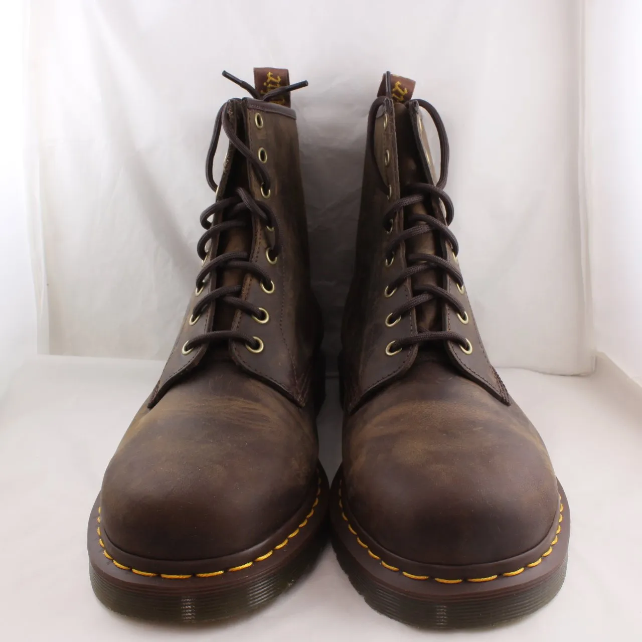 Mens Dr.Martens Dm 8 Eye Lace Boot Gaucho Crazyhorse