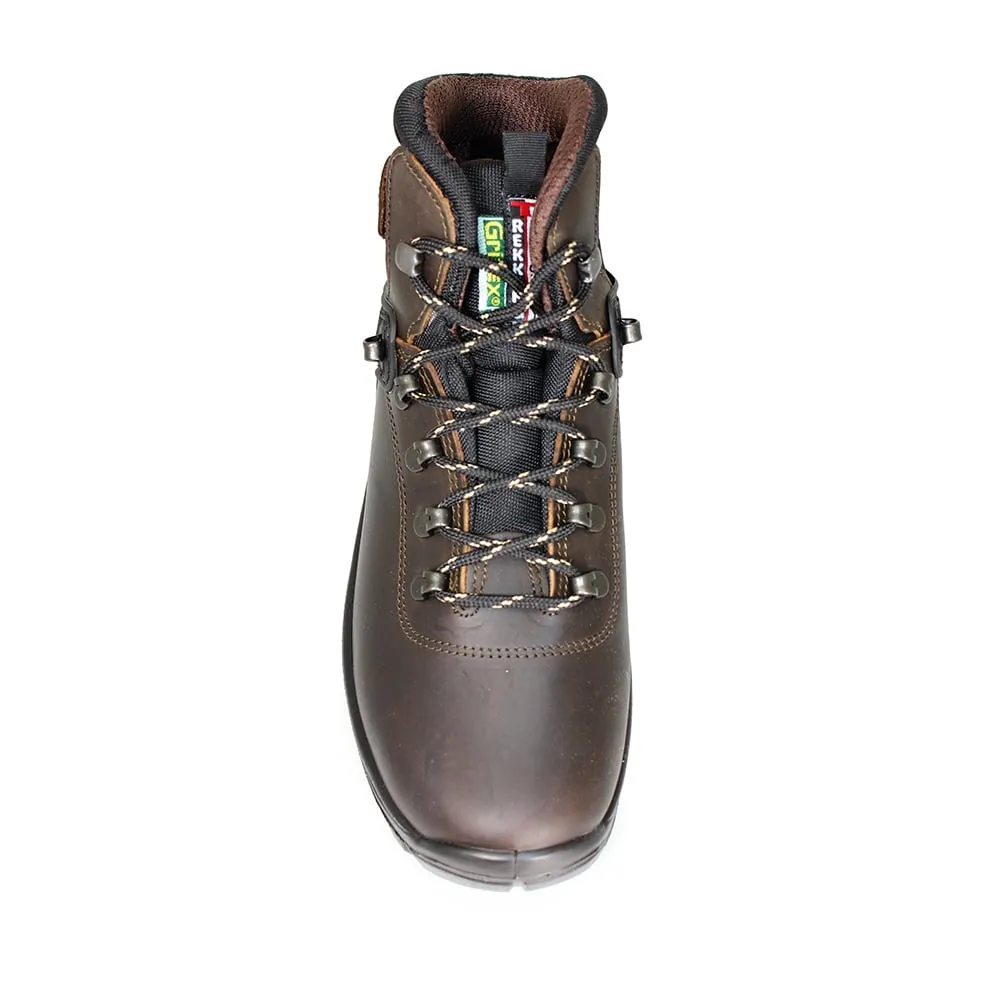 Mens Walking Boots Grisport Explorer Dark Brown Water Repellent