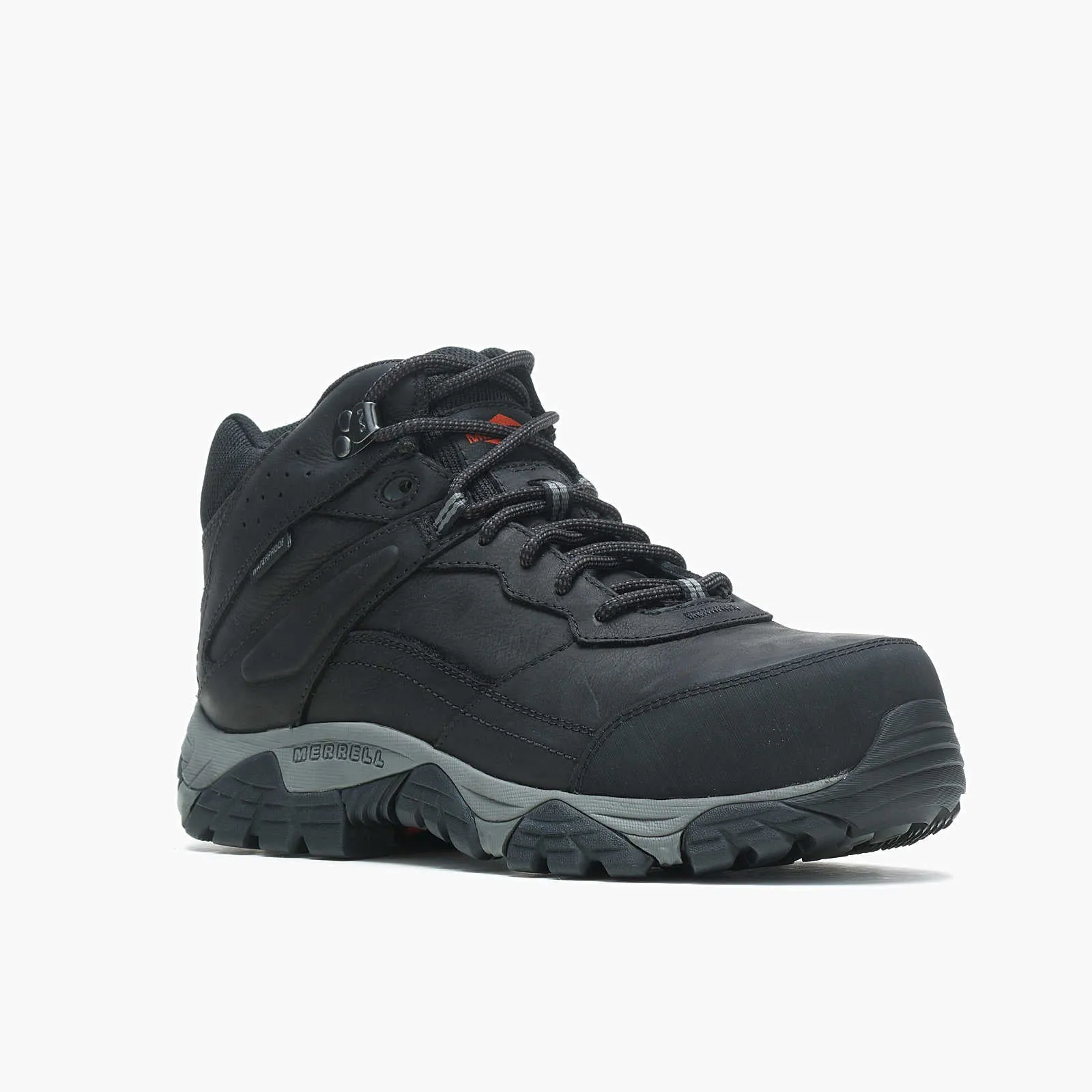 Moab Adventure Mid Men's Carbon-Fiber Work Boots Wp Black