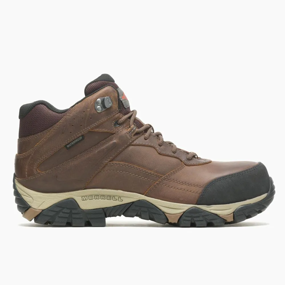 Moab Adventure Mid Men's Carbon-Fiber Work Boots Wp Toffee