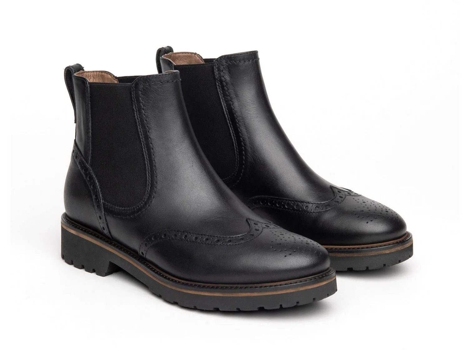 Nero Giardini Stivaletto Invernale Donna Chelsea Boots in Pelle