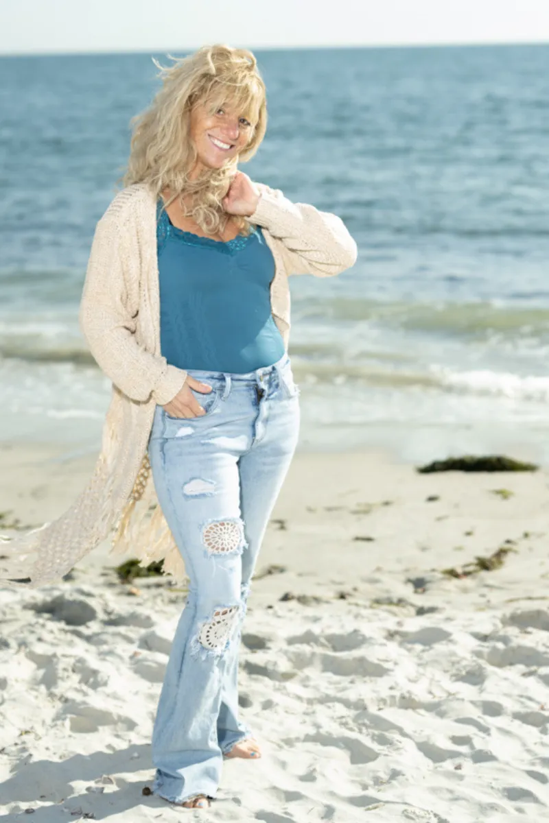 Ocean Girl Fringe Cardigan