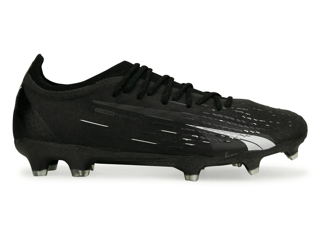 PUMA Men's Ultra Ultimate FG/AG Black/White