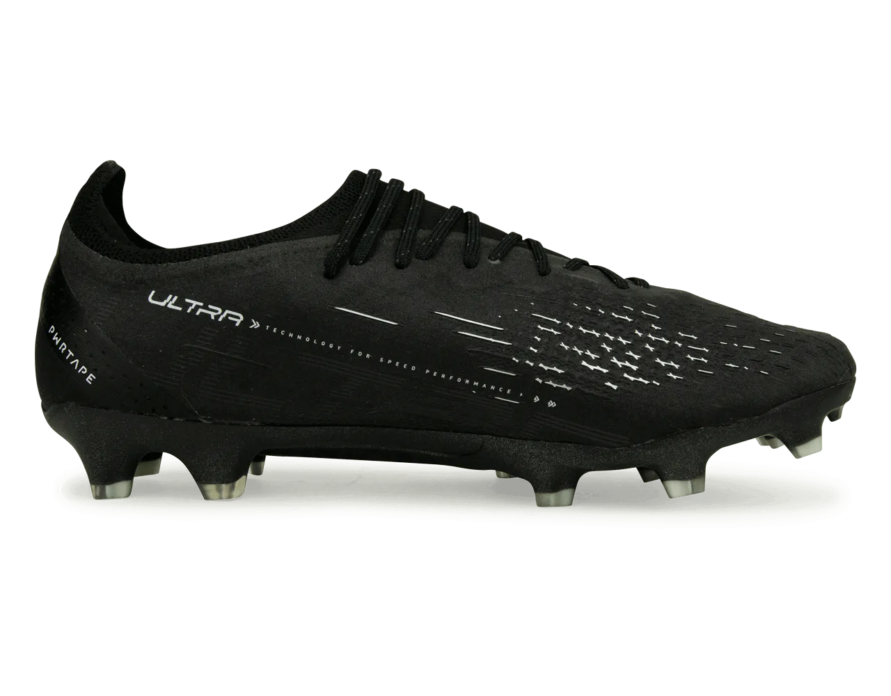 PUMA Men's Ultra Ultimate FG/AG Black/White