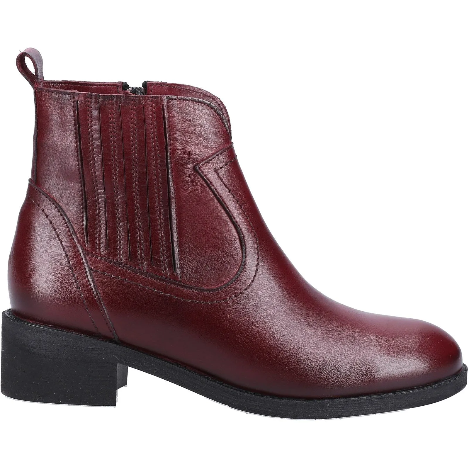 Riva Georgie Womens Leather Ankle Boot