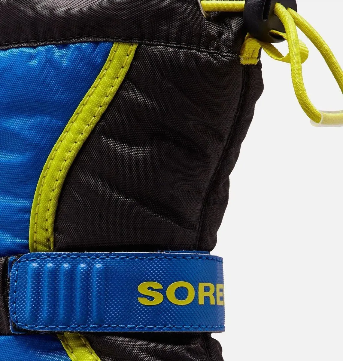 Sorel Boy's Flurry Waterproof Black/Super Blue