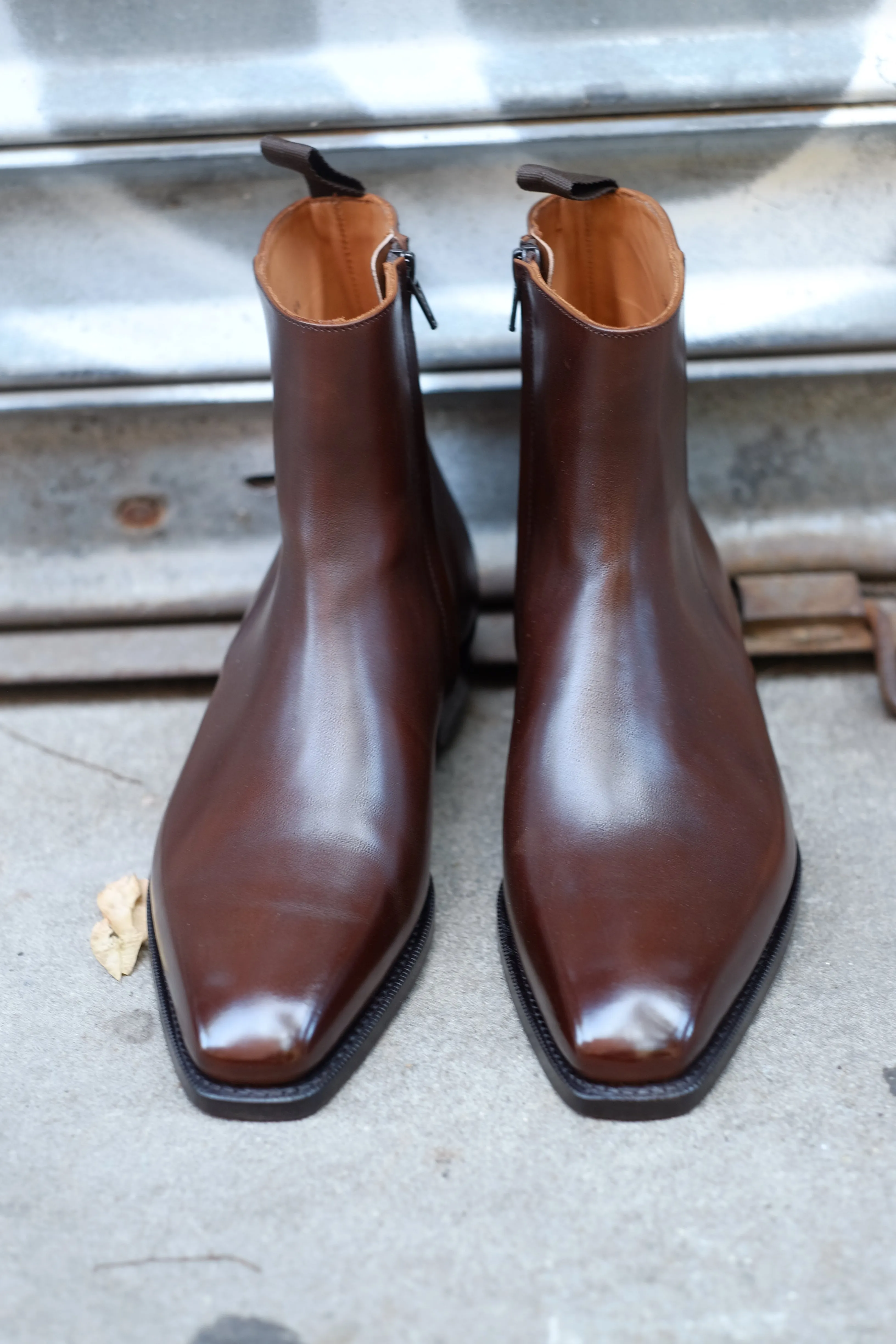 Southcenter Mens Dress Shoes - Dark Mahogany Calf Leather