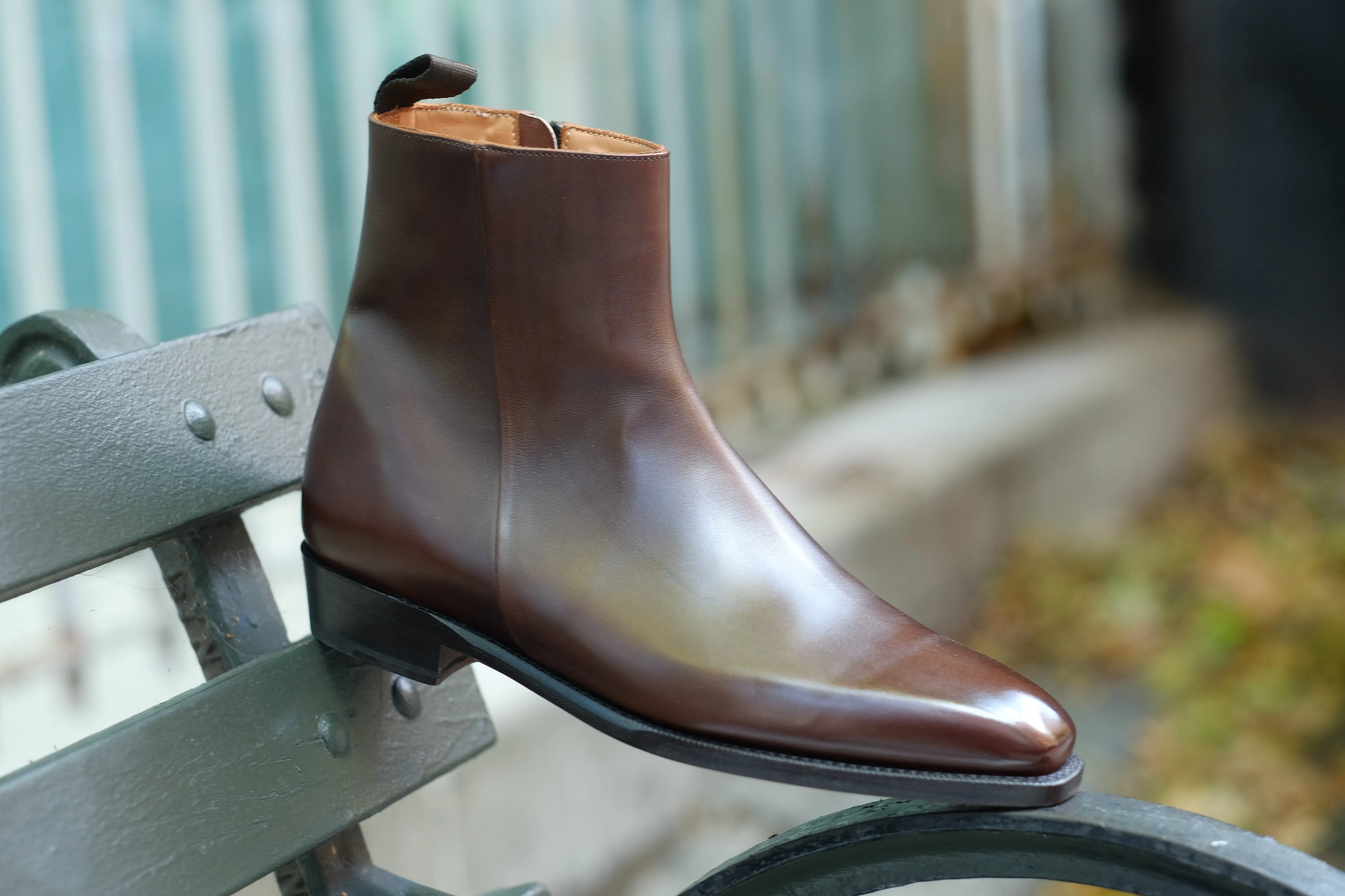 Southcenter Mens Dress Shoes - Dark Mahogany Calf Leather