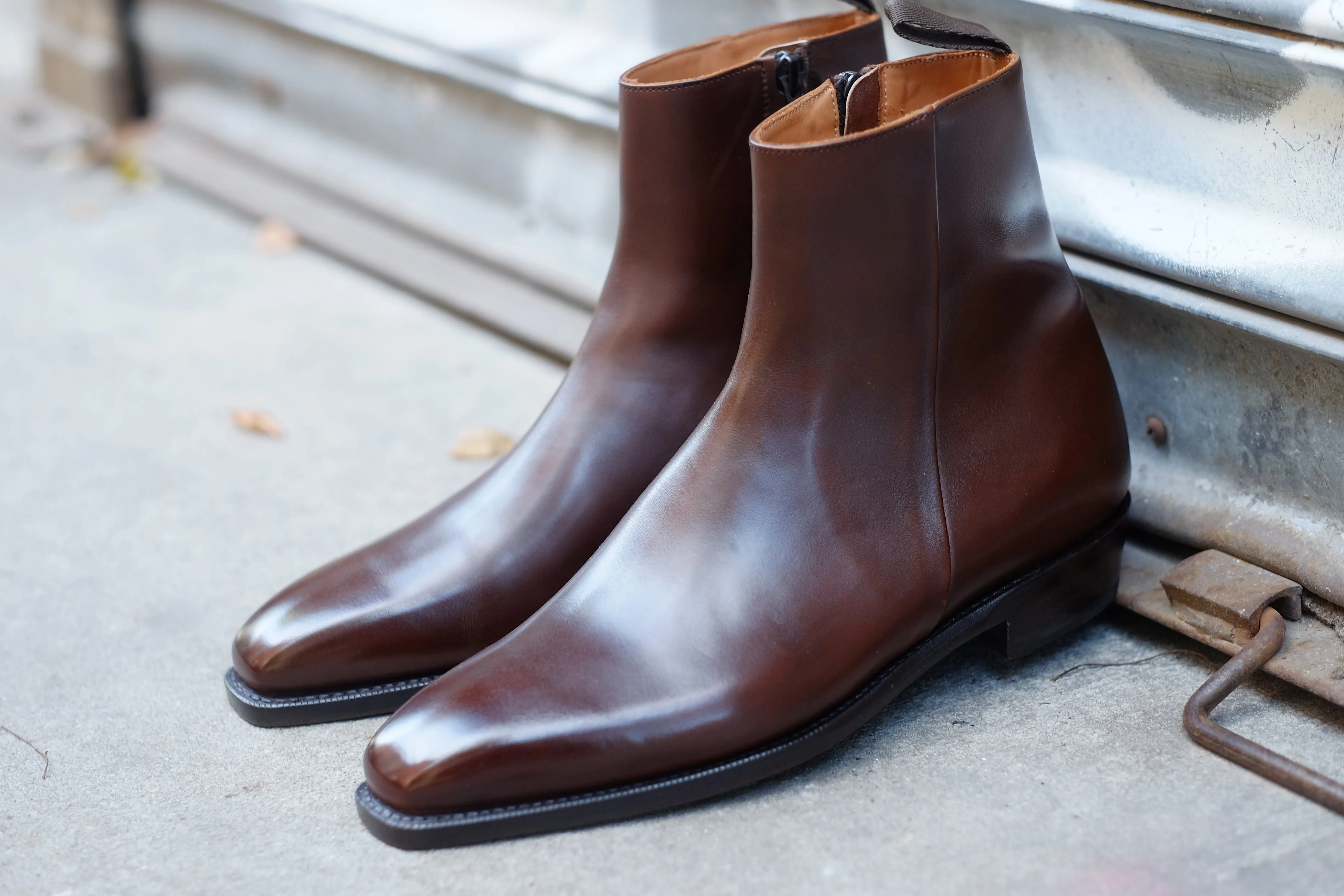 Southcenter Mens Dress Shoes - Dark Mahogany Calf Leather