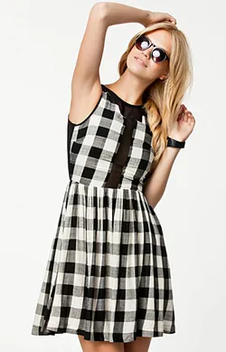 Spector Check Dress