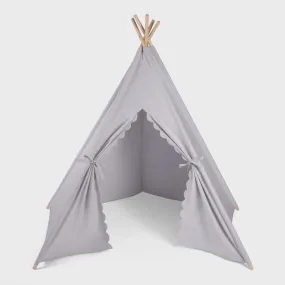 The Little Green Sheep Teepee Play Tent - Grey